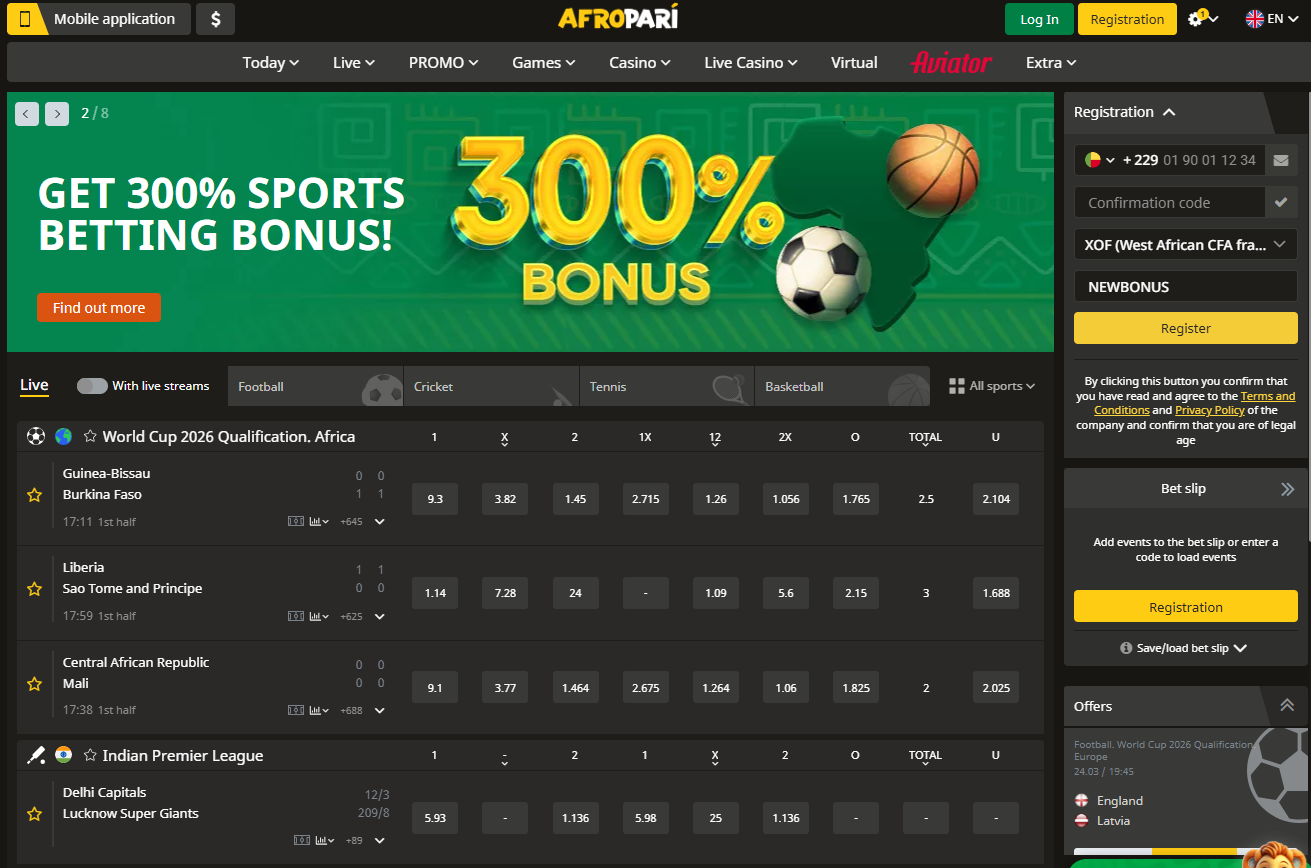 Afropari Sportsbook